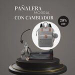PAÑALERA MORRAL CON CAMBIADOR